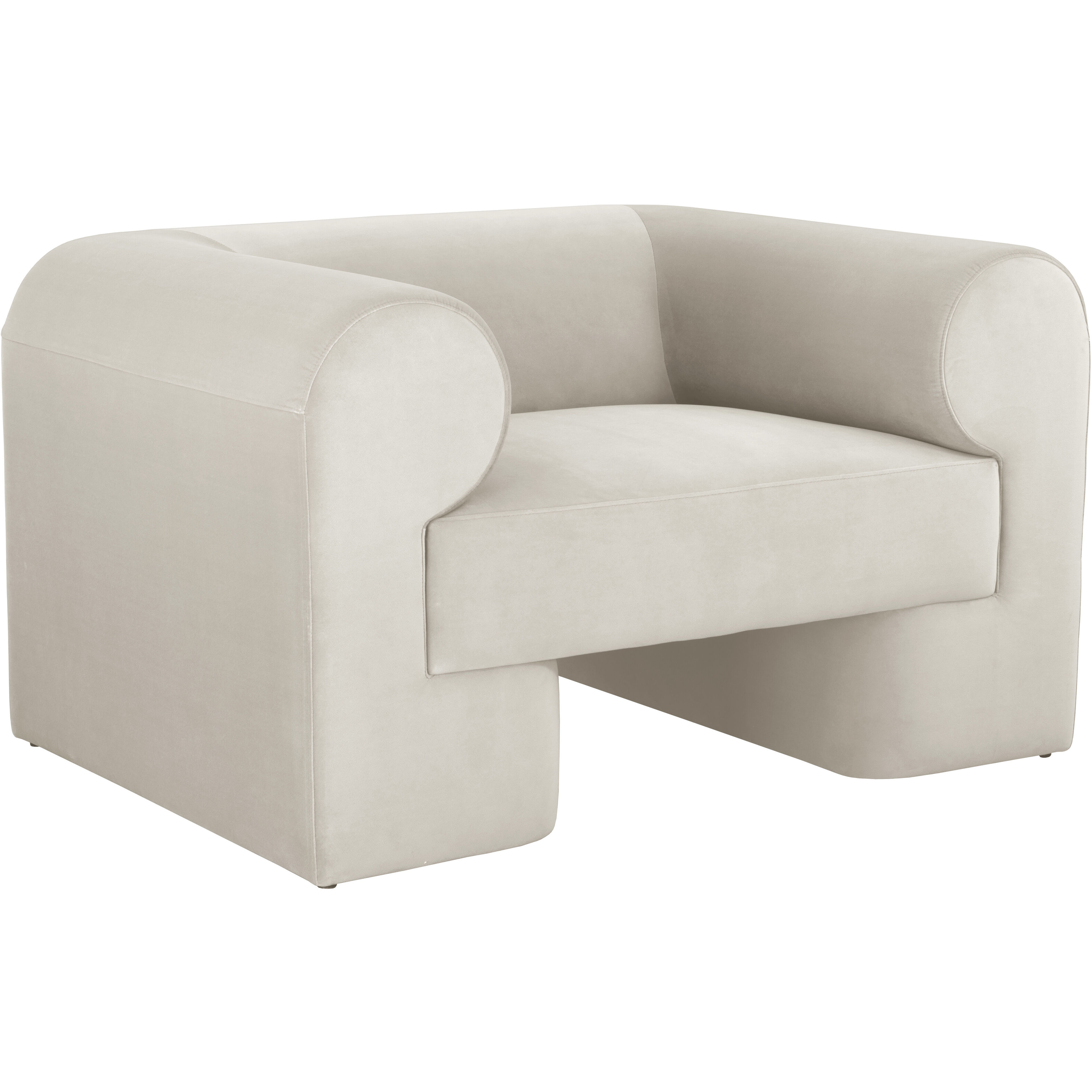 Ionic Meg Taupe Armchair